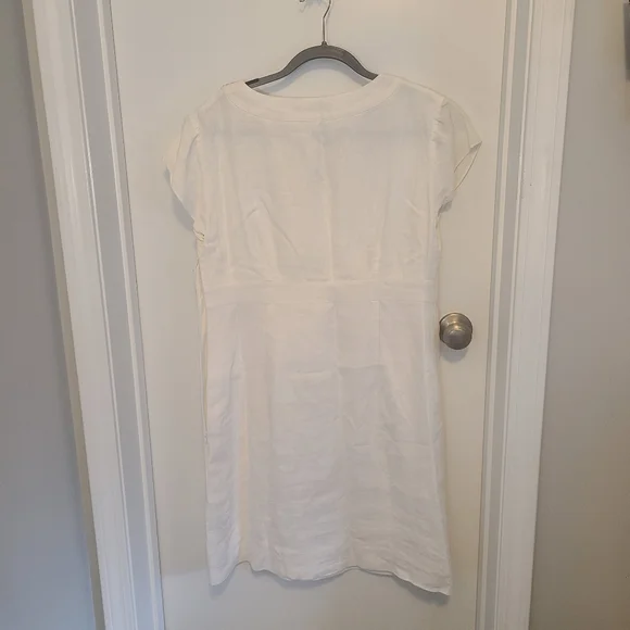 Boden White Dress with Red Accents - Picture 8 of 15